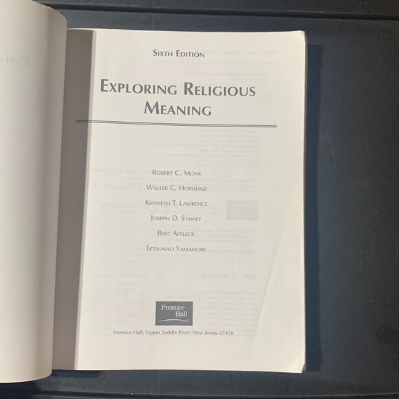 Exploring Religious Meaning (6th Edition) Paperback Book by Robert Monk - Picture 3 of 6
